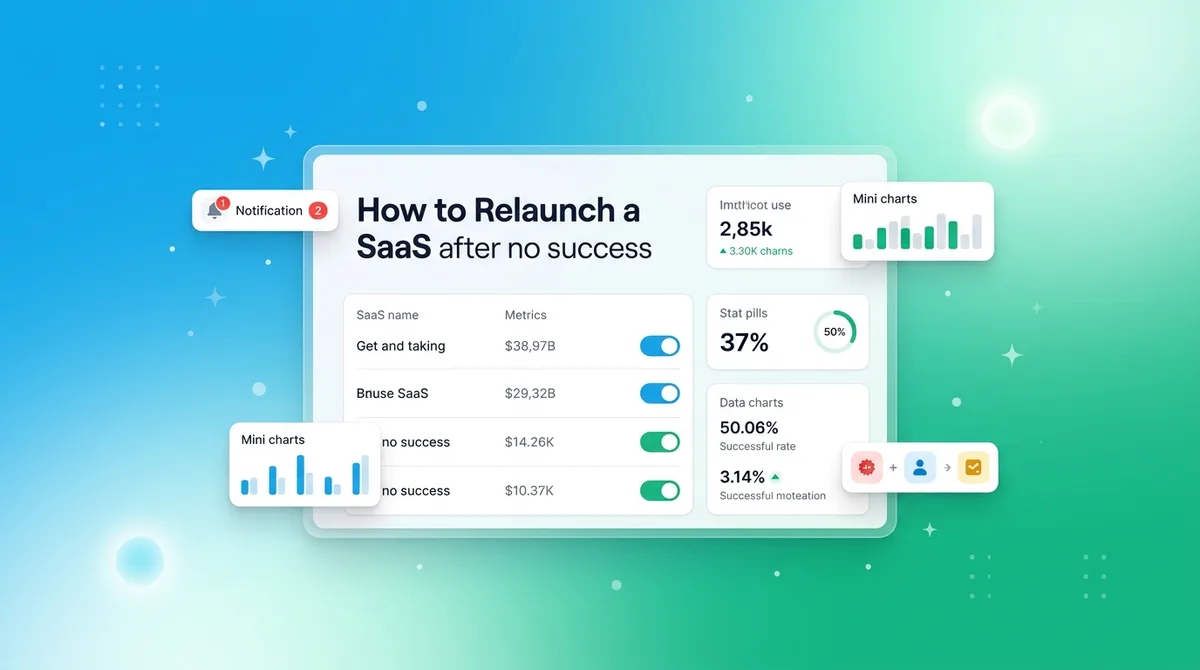 What Does It Mean to Relaunch a SaaS After No Success?