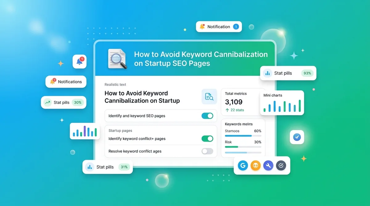 What is Keyword Cannibalization on Startup SEO Pages?