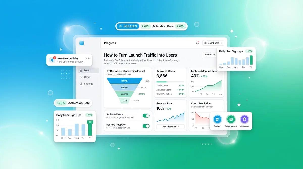 What Does It Mean to Turn Launch Traffic Into Users?
