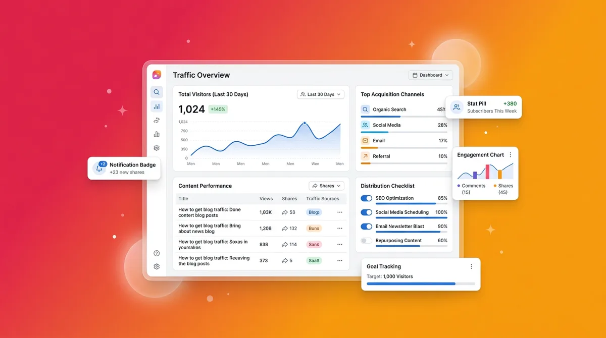 Traffic Strategy Get 1,000 Blog Readers: Proven Traffic Strategies — WeekHack