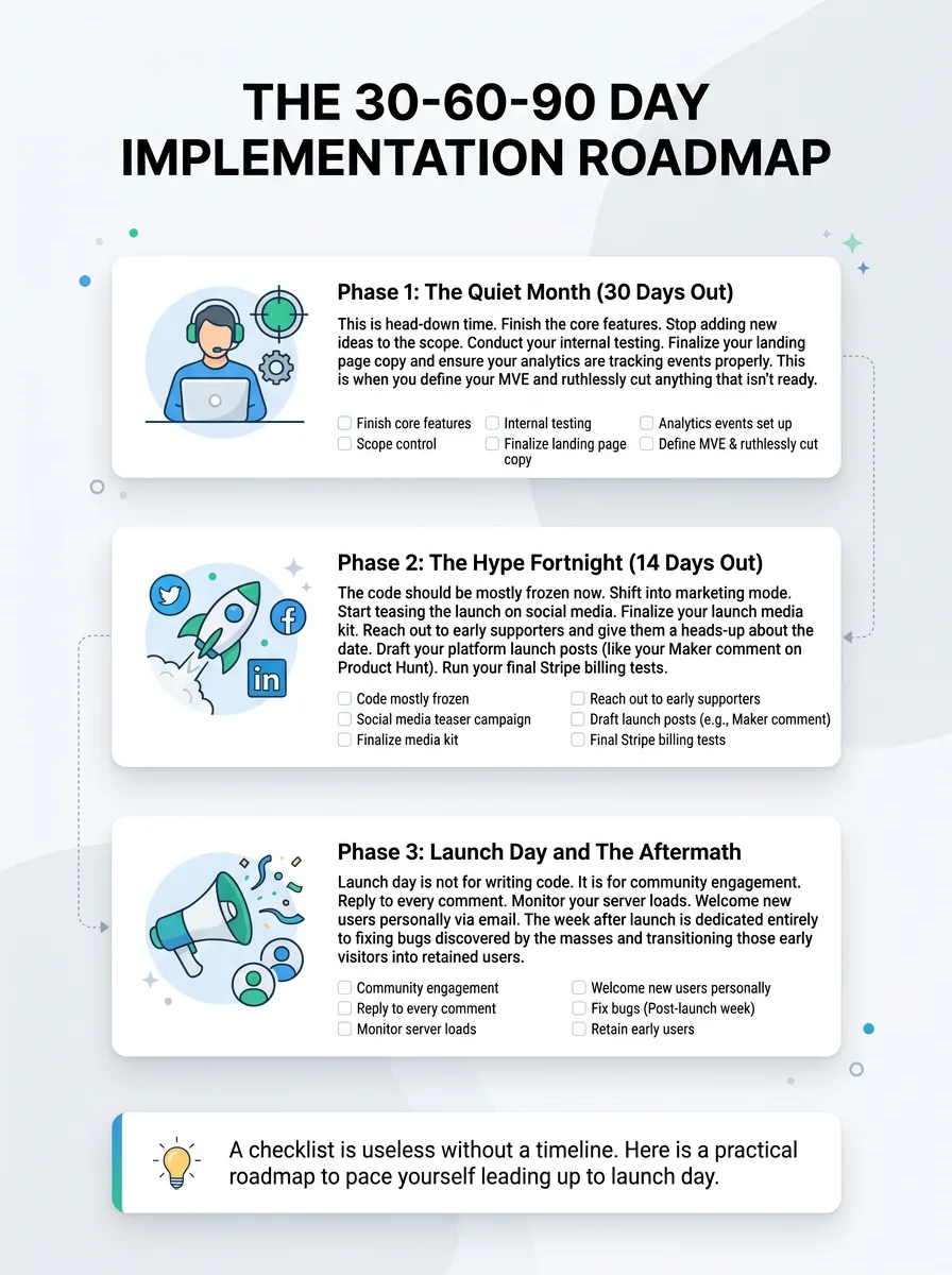 The 30-60-90 Day Implementation Roadmap