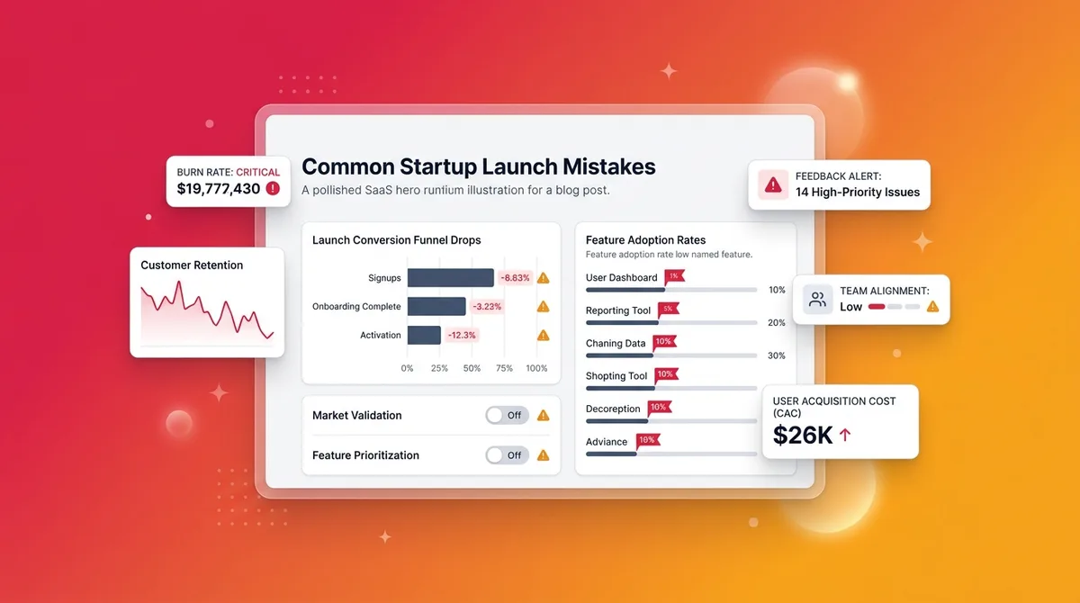 What Are the Most Common Startup Launch Mistakes?