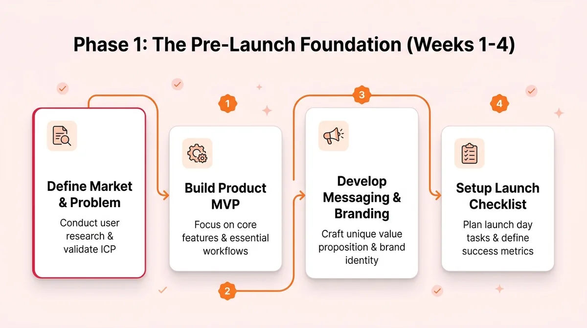 Phase 1: The Pre-Launch Foundation (Weeks 1-4)