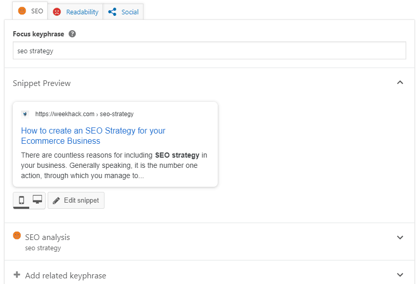 SEO tactics